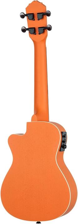 Image du produit Ortega Ukulele da Concorso Edizione Halloween Arancione Zucca con Preamplificatore (Semi-acoustique)