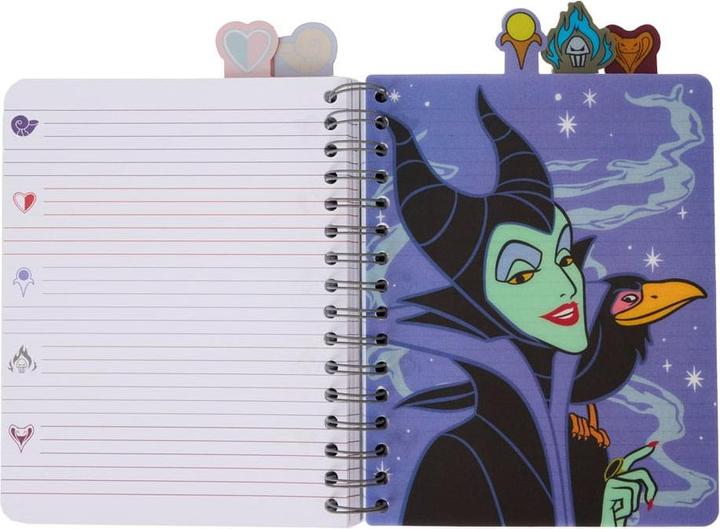 Actual product image Loungefly Disney Villains by Notebook Tab Journal (16 x 21 cm)