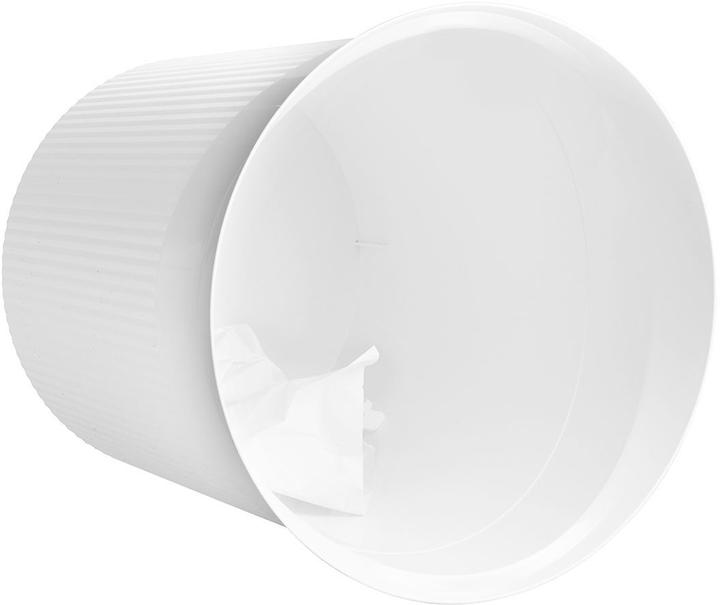 Produktbild Han Papierkorb Re-LOOP, 13 Liter, weiss 13 Liter, 100 % recycelter Öko-Kunststoff (13 l)