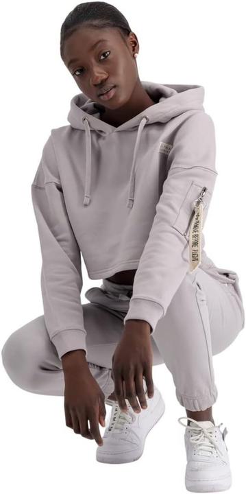 Produktbild Alpha Industries Felpa con Cappuccio Corta Organics (S)