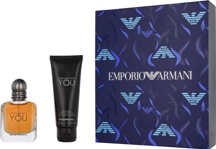 Actual product image Giorgio Armani Stronger With You Set Eau de Toilette 50ml + Shower Gel 75ml (Fragrance set)