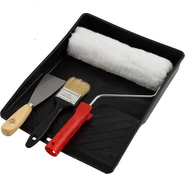 Okko Set,Tray, Brush, Roller+Handle,Spat