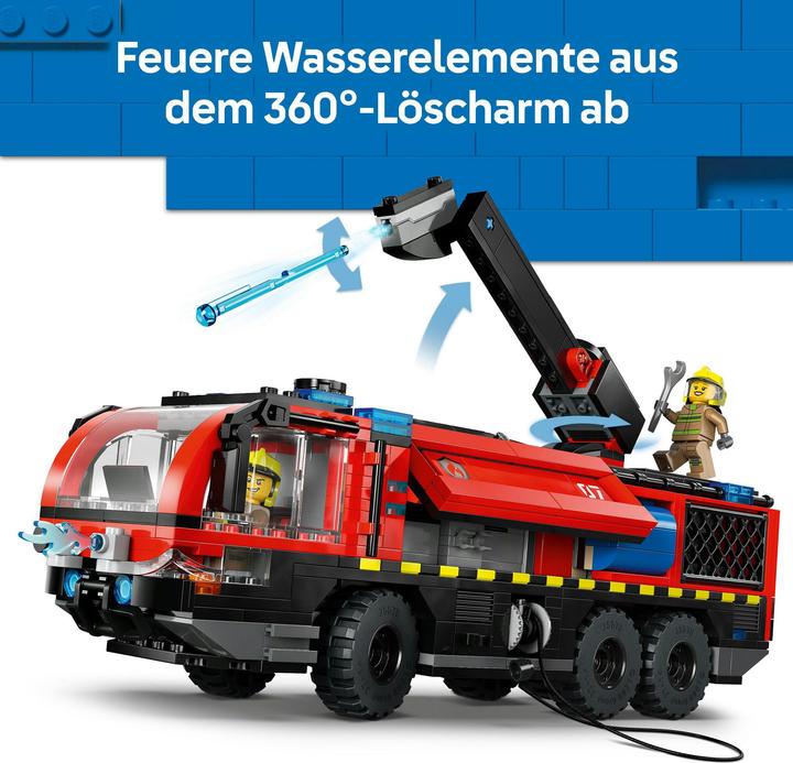 Image du produit LEGO Flughafenlöschfahrzeug (60499, LEGO City)
