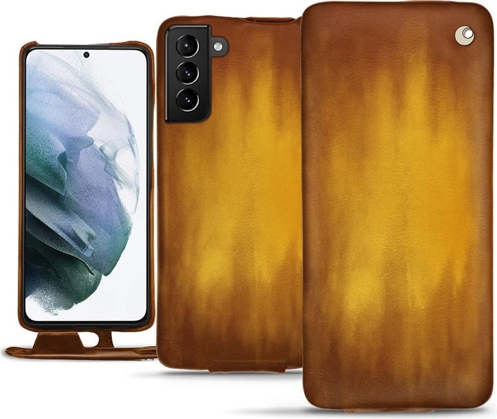 Produktbild Noreve Lederschutzhülle vertikal (Samsung Galaxy S21+)