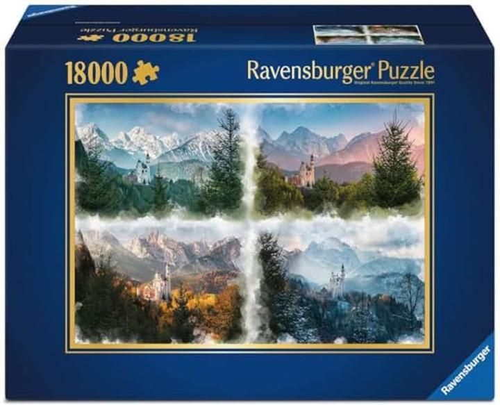Actual product image Ravensburger Fairytale castle in 4 seasons (18000 pieces)