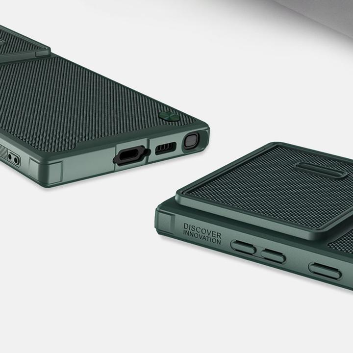 Actual product image Nillkin Textured Case S - Galaxy S22 Ultra - Blue (Samsung Galaxy S22 Ultra)
