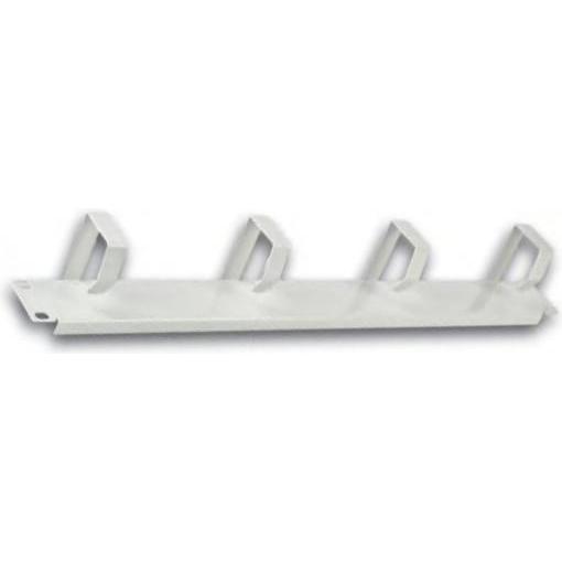 Thumbnail - Wirewin 19" 1HE Kabelführungspanel, Serverschrank Zubehör, Grau