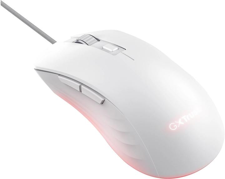 Actual product image Trust Gxt924w Ybar+ Gaming Mouse White (Cable)