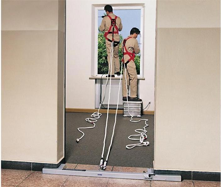 Produktbild MAS Türtraverse EN 795 KL.B Öffnungs-W.b.1100mm Ratschensystem