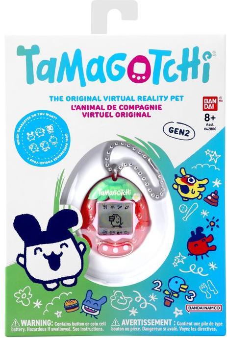 Actual product image Bandai TAMAGOTCHI Interactive digital pet - Fresh Strawberry