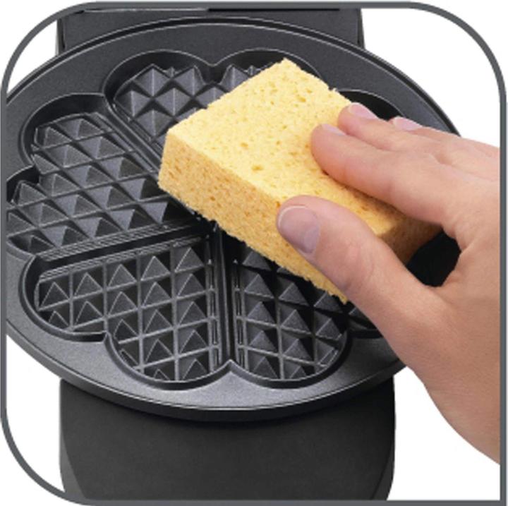 Produktbild Tefal Ultracompact Herzwaffeln Sandwichmaker & Waffeleisen (WM310D)
