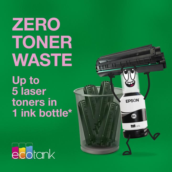 Actual product image Epson EcoTank M1100 - 1440 x 720 DPI - 1 - A4 - 15000 pages per month - 32 pages per (Ink tank, Black and white)