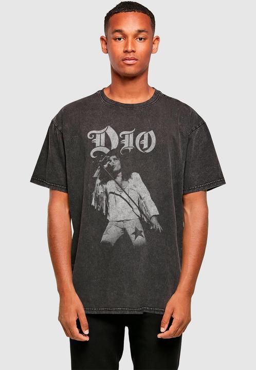 Produktbild Merchcode DIO - Rainbow Photo Acid Washed Oversize Tee - 169615 (XXL)