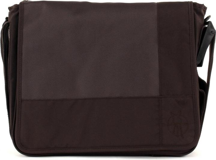 Produktbild Lässig Wickeltasche Messenger Bag Patchwork choco