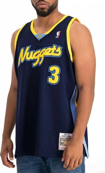 Immagine prodotto Mitchell & Ness Maglia Swingman Denver Nuggets 2006 Allen Iverson - S (S)