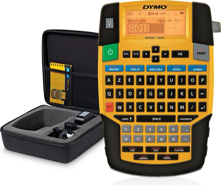 Produktbild Dymo Rhino 4200 Kitcase FR/BE