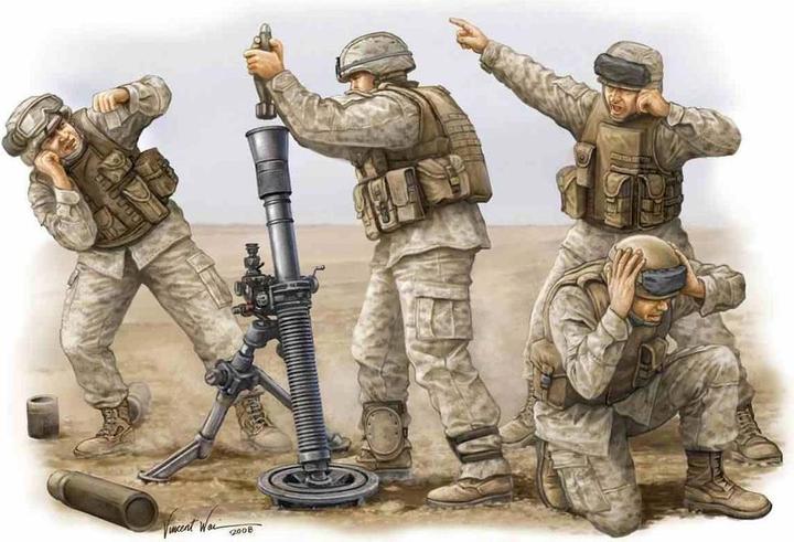 Produktbild Trumpeter Modern U.S. Marine M252 Team