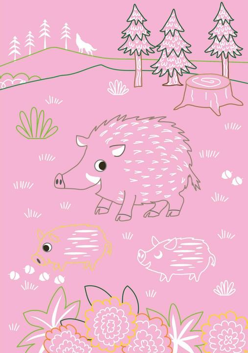 Actual product image Mein erstes grosses Zauber-Malbuch