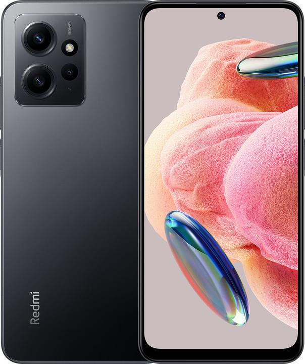 Actual product image Xiaomi Redmi Note 12 (128 GB, Onyx Gray, 6.67", Dual SIM, 4G)