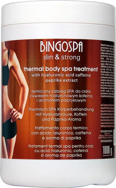 BingoSpa BINGO SPA Termiczny zabieg SPA do ciała z kwasem hialuronowym 1000g (Body cream, 1000 ml)