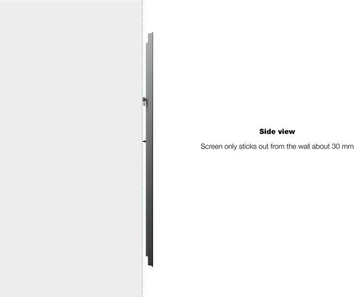 Image du produit Multibrackets M Universal Public Wallmount Black Large (Mur, 85", 80 kg)