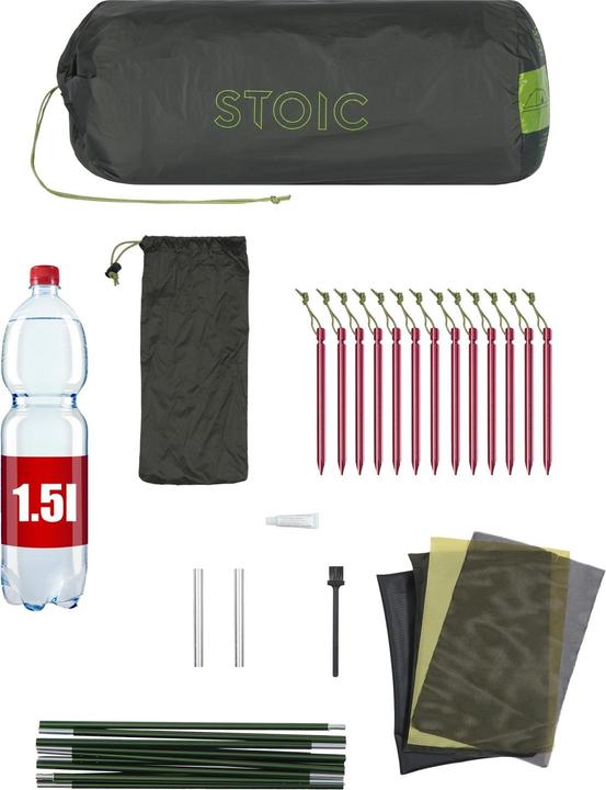 Actual product image Stoic FästaSt. 3P UL (Tunnel tent, 2.36 kg, 3 persons)