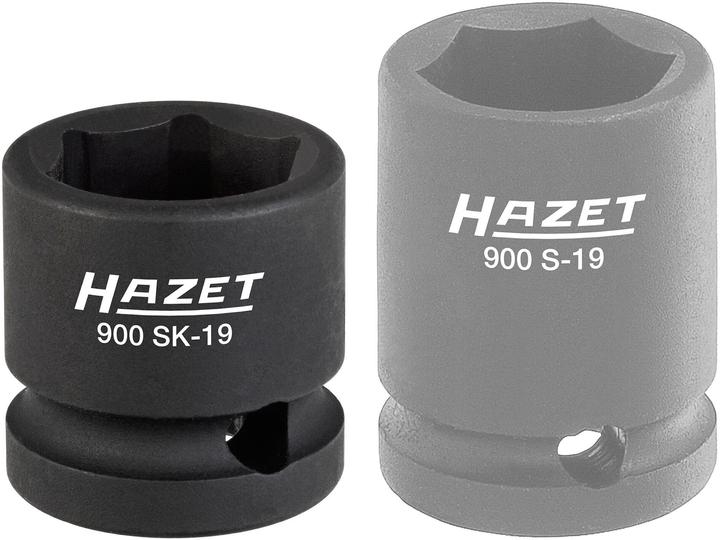 Actual product image HAZET Steckschlüssel-Satz (17 mm, 19 mm, 21 mm, 13 mm)