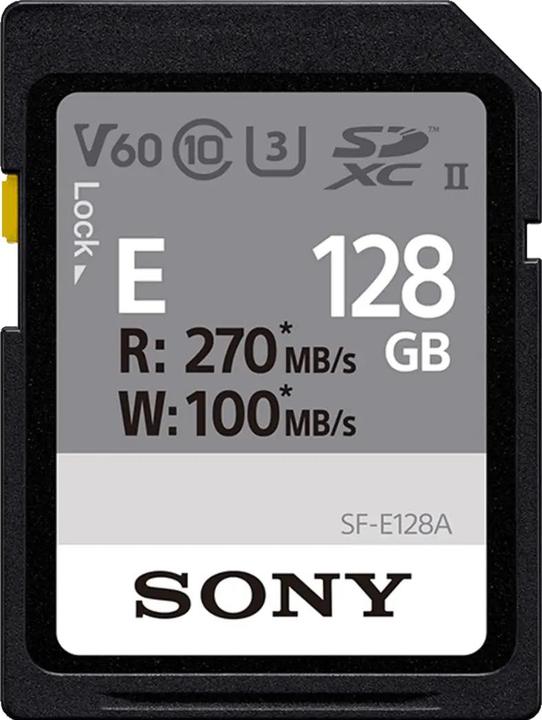 Produktbild Sony SF-E128A (128 GB, SDXC, U3, UHS-II)
