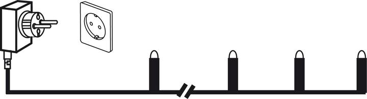 Actual product image Star Trading String of lights Diamond Star Light (7.50 m)