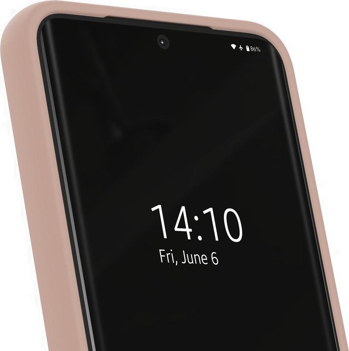 Actual product image iDeal Of Sweden Silicone Case - Blush Pink (Samsung Galaxy S24)
