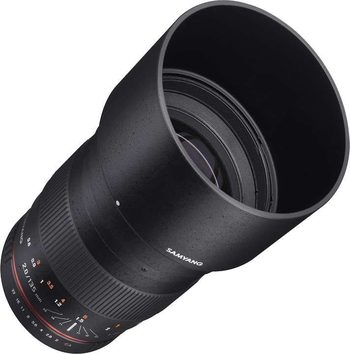 Image du produit Samyang 135mm f/2 - f/22 ED UMC - Canon EF (Canon EF, Plein format)