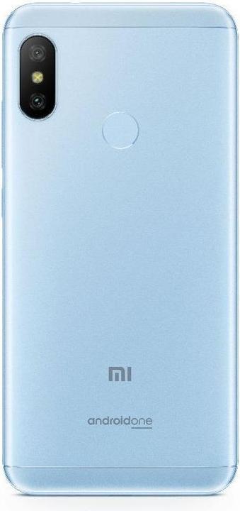 Actual product image Xiaomi Mi A2 Lite (32 GB, Blue, 5.84", Hybrid Dual SIM, 12 Mpx, 4G)