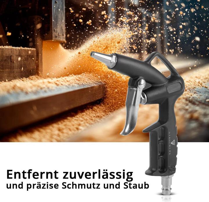 Actual product image Stahlwerk Compressed air set 5-piece | Compressed air tool including spray gun