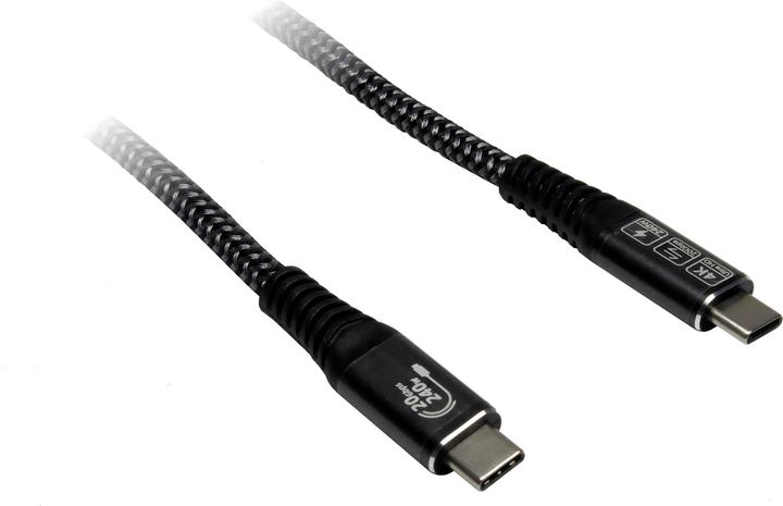 Intertec USB C – USB C (3 m, USB 3.2 Gen 2x2, 240 W)
