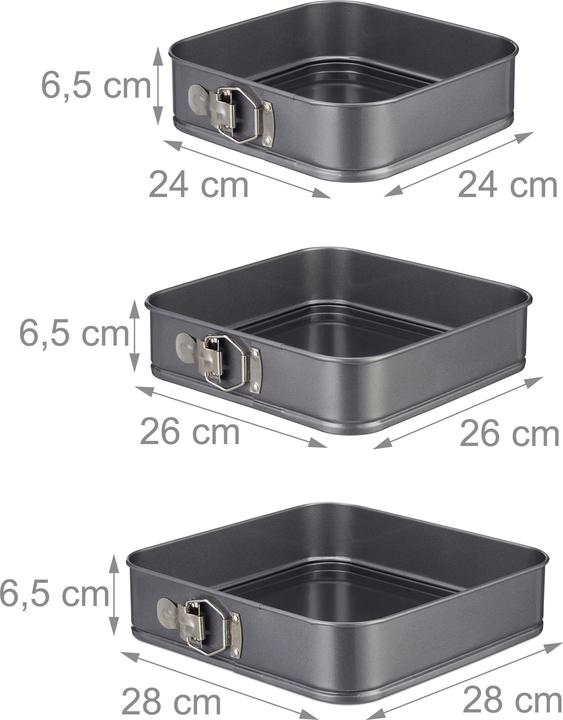 Produktbild Relaxdays Springform Set (28 cm)