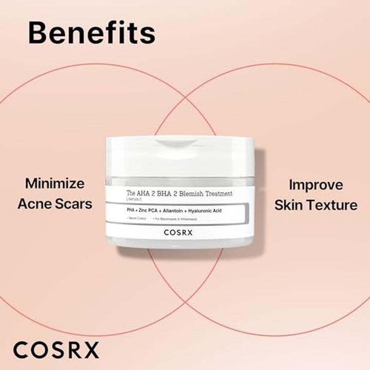 Actual product image Cosrx The AHA 2 BHA 2 Blemish Treatment Serum (30 ml)