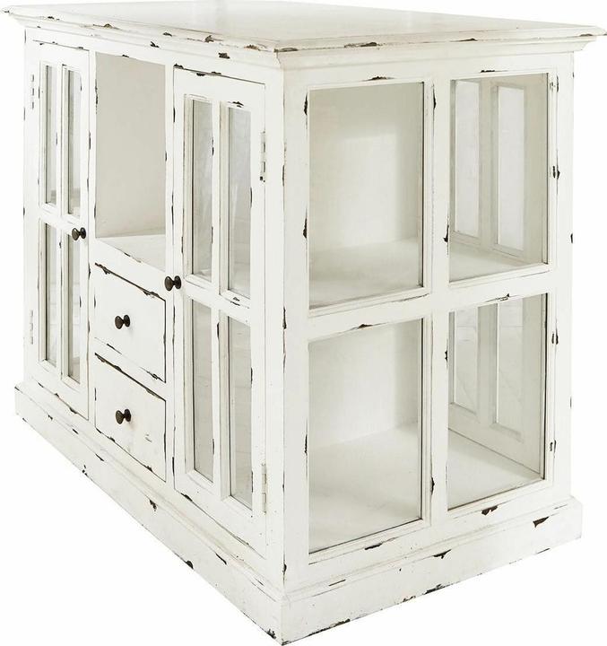 Immagine prodotto Loberon Blocco cucina Catigny bianco antico (115 x 71 x 93 cm)