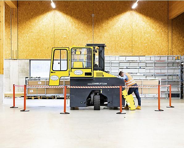 Produktbild kaiserkraft Gurtpfosten aus Aluminium