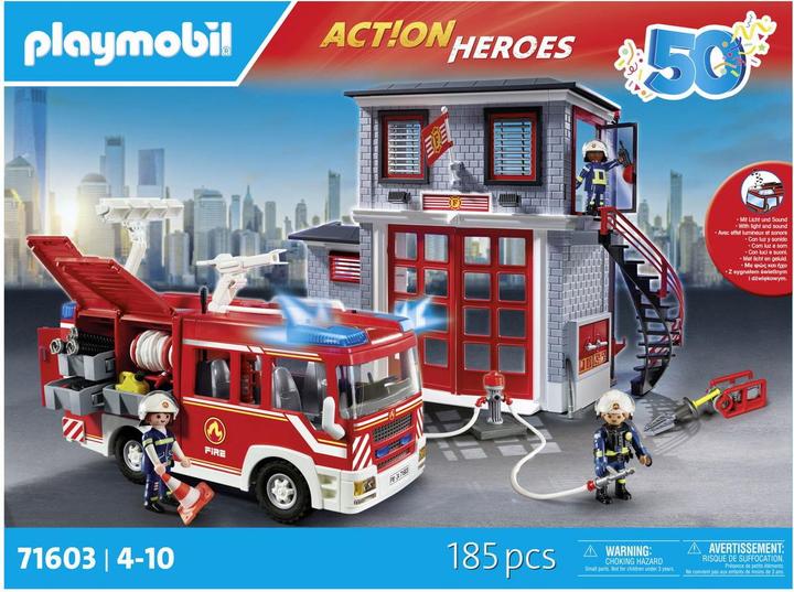 Actual product image Playmobil Fire brigade mega set (71603, Playmobil City Action)