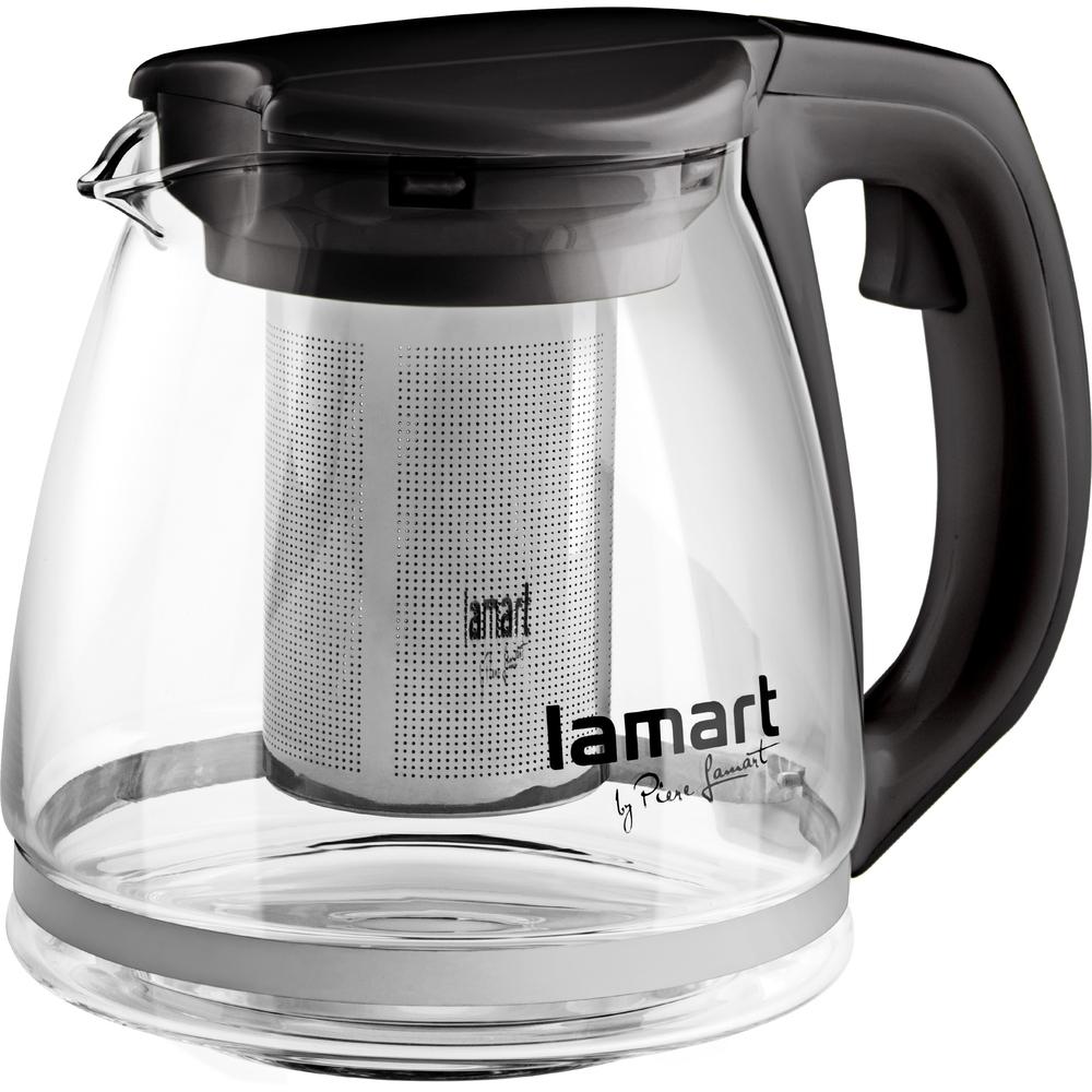 Lamart pitcher with infusion LT7025 1.1 L, Wasserkocher, Schwarz