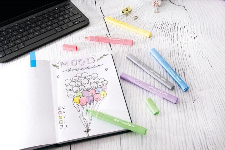Immagine prodotto EberhardFaber Astuccio per evidenziatori 6 pezzi Slim Pastello (6x)