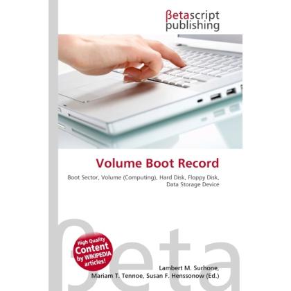 Volume Boot Record, Fachbücher von Lambert M. Surhone, Miriam T. Timpledon, Susan F. Marseken