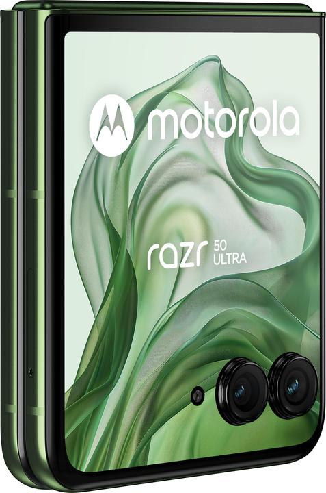 Actual product image Motorola Razr 50 Ultra 5G 12Gb 512Gb (512 GB, Spring Green, 6.90", Dual SIM, 50 Mpx, 5G)