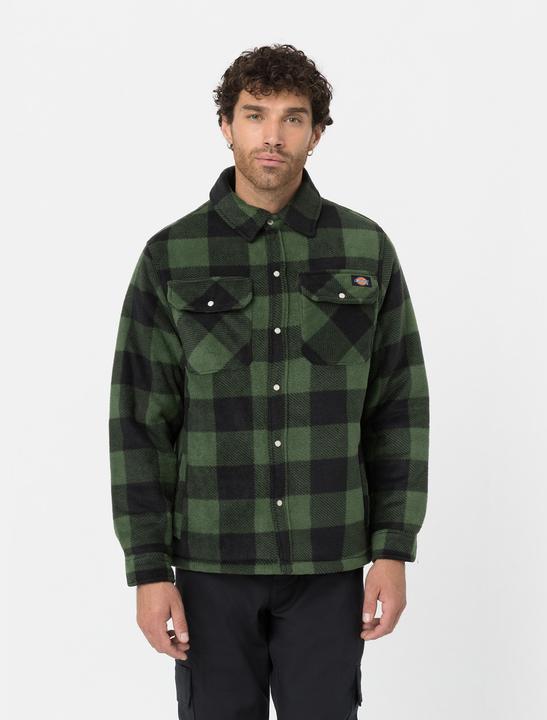 Produktbild Thermohemd Portland grün/schwarz, Gr. XL (XL)