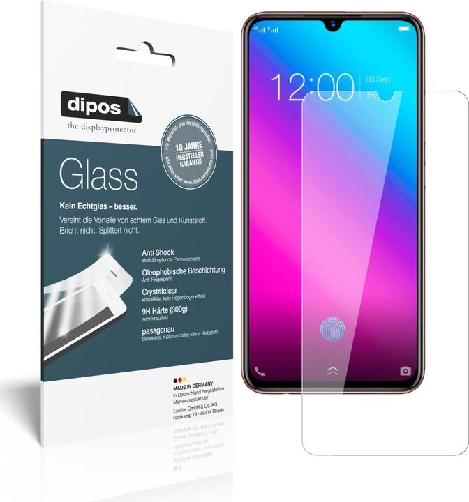 Produktbild Dipos Displayschutz Anti-Shock (2 Stück, Vivo V11 Plus)