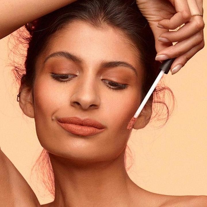 Actual product image Nudestix MAGNETIC PLUSH PAINTS - Shade: Hot Pepper (Cinnamon, Hot peppers, Nude, Spicy, Burnt Orange)