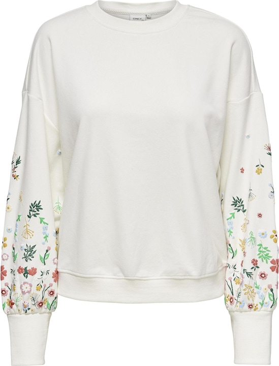 Actual product image Only Regular fit Round neck Ribbed cuffs Drop shoulder Sweatshirt Sweatshirt (L)