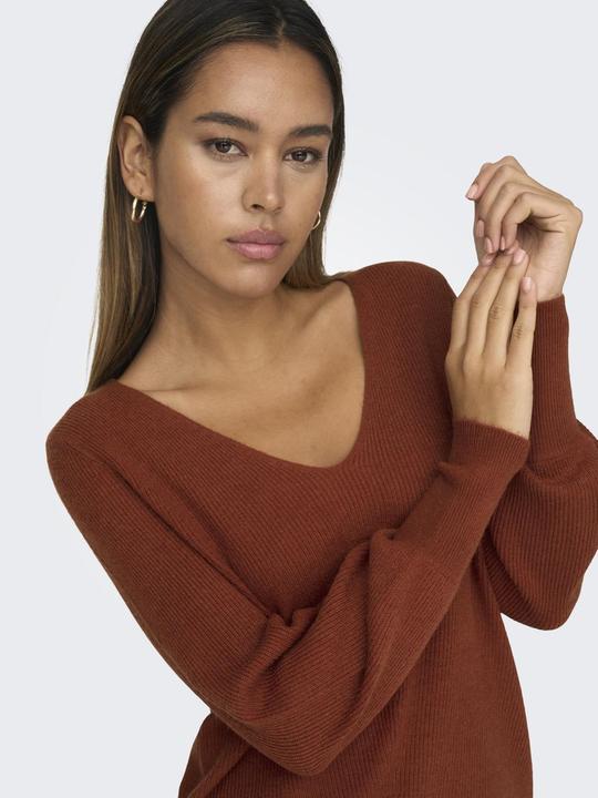 Produktbild Only Lang V-Ausschnitt Strickpullover (S)