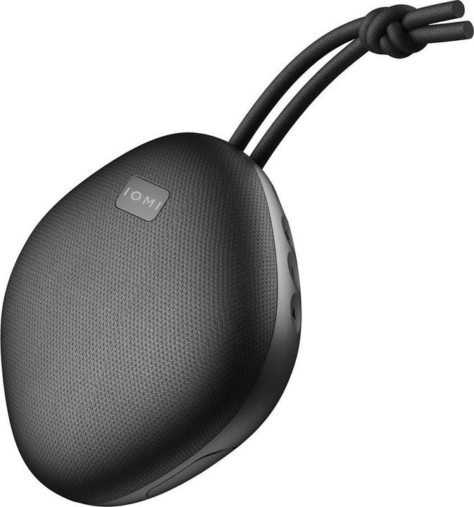 Actual product image IOMI BTSPS1B Bluetooth speaker, IPX7 waterproof