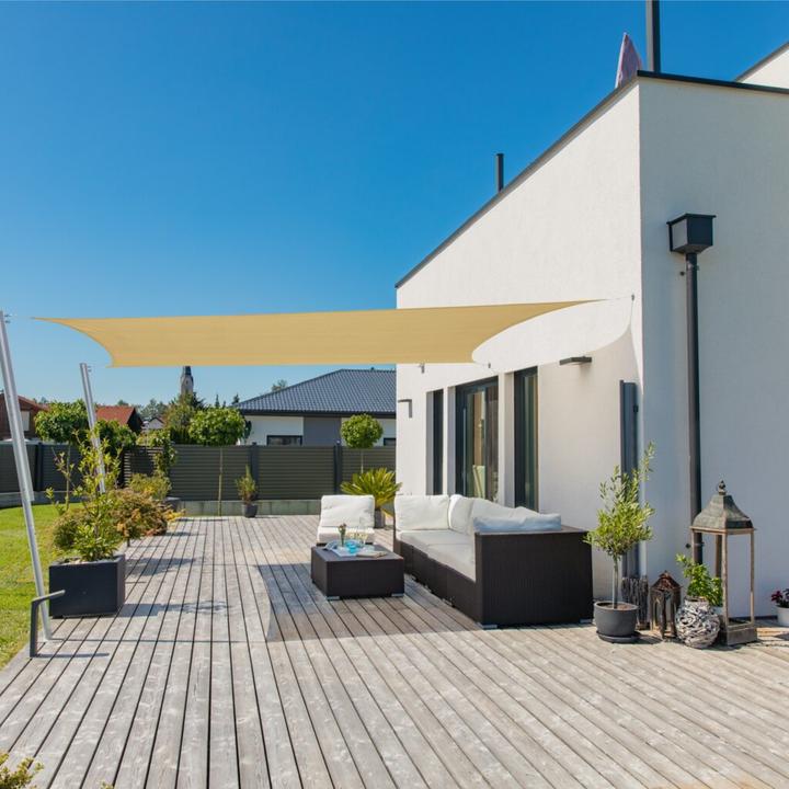 Immagine prodotto Windhager SunSail Capri Rettangolo 3x4m, canna 225g/m2 (300 x 400 cm)